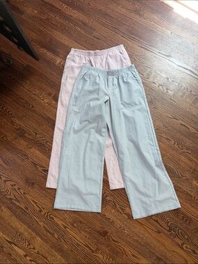 2 Pairs Wild Fable Lounge Pants Pink Blue size Small